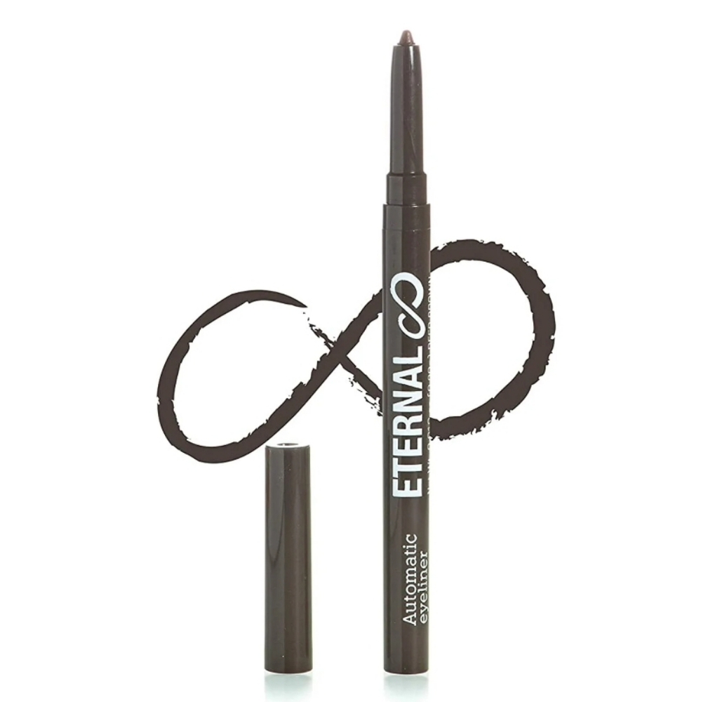 Eternal Cosmetics Automatic Water Resistant Eyeliner, Deep Brown